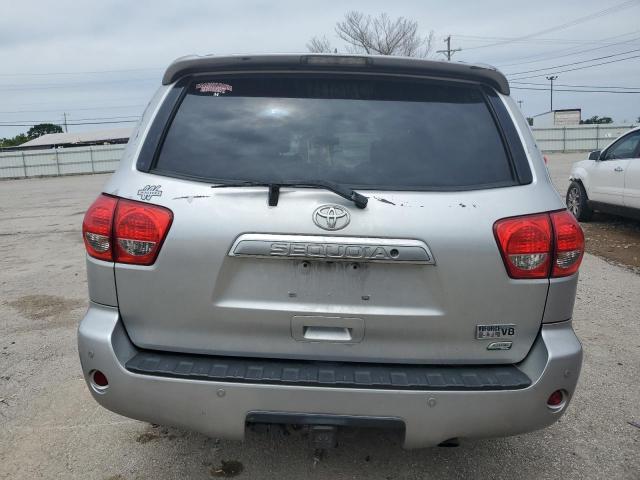 5TDDW5G17BS044847 - 2011 TOYOTA SEQUOIA PLATINUM SILVER photo 6