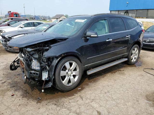 1GNEV33D19S147699 - 2009 CHEVROLET TRAVERSE LTZ BLACK photo 1