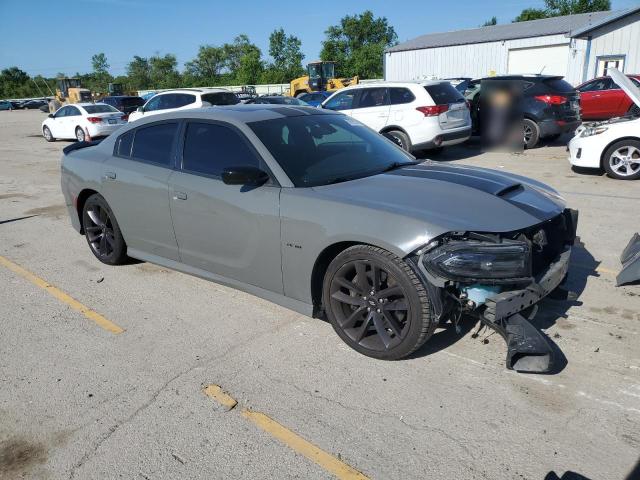 2C3CDXCT0KH622262 - 2019 DODGE CHARGER R/T GRAY photo 4