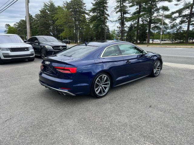 WAUP4AF50JA008006 - 2018 AUDI S5 PREMIUM PLUS BLUE photo 4