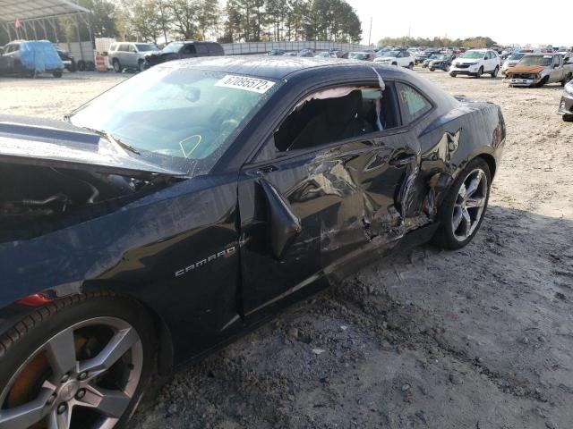 2G1FB1E39C9164010 - 2012 CHEVROLET CAMARO LT BLACK photo 10