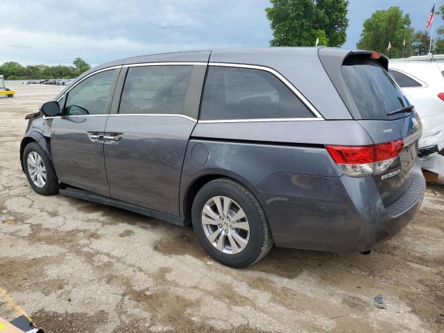 5FNRL5H32GB138158 - 2016 HONDA ODYSSEY SE SILVER photo 2