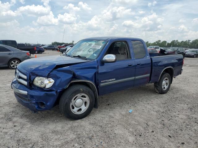 5TBRU34116S481505 - 2006 TOYOTA TUNDRA ACCESS CAB SR5 BLUE photo 1