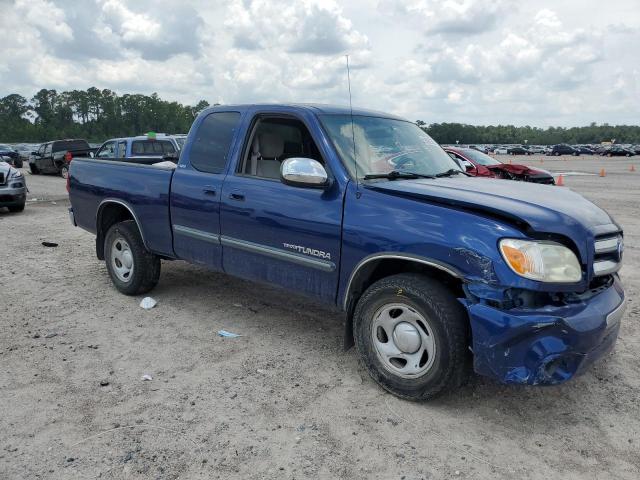 5TBRU34116S481505 - 2006 TOYOTA TUNDRA ACCESS CAB SR5 BLUE photo 4