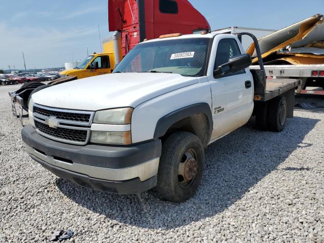 1GBJC34D86E278123 - 2006 CHEVROLET SILVERADO C3500 WHITE photo 1