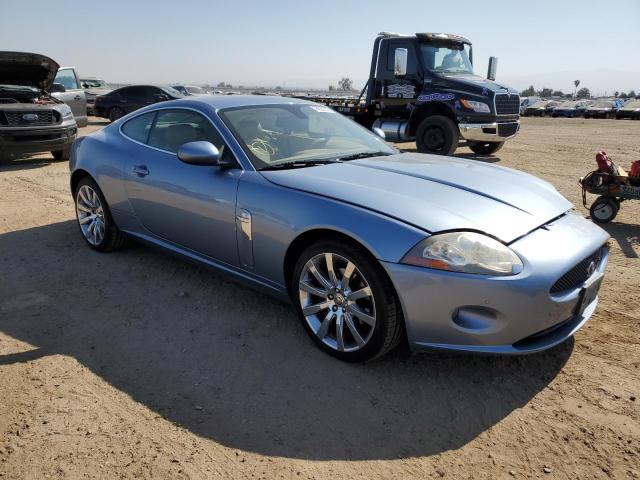 SAJWA43B085B26941 - 2008 JAGUAR XK BLUE photo 4