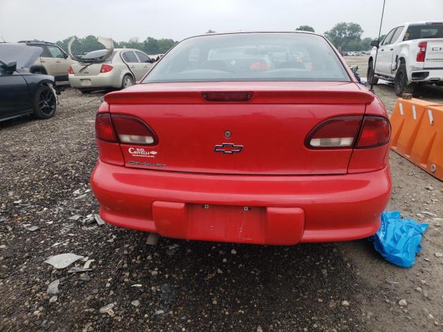 1G1JC1242X7293895 - 1999 CHEVROLET CAVALIER BASE RED photo 6