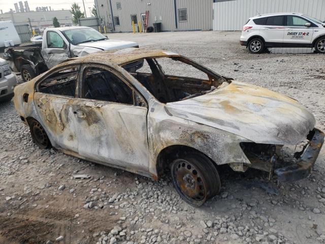 3VW1K7AJ0BM024195 - 2011 VOLKSWAGEN JETTA BASE 烧焦的 照片 4