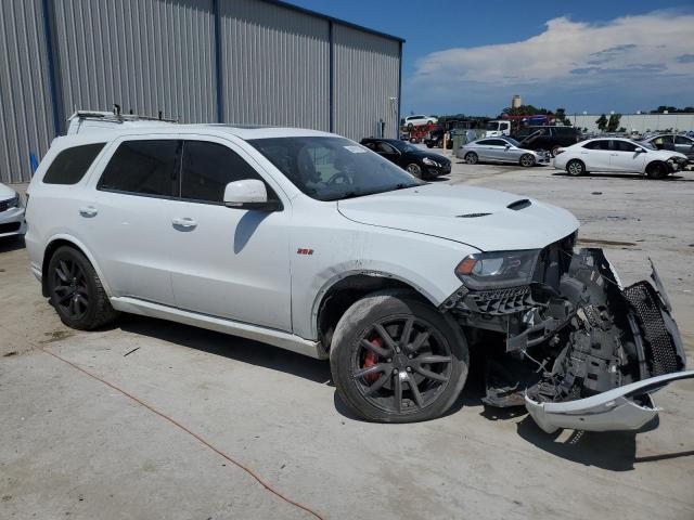 1C4SDJGJXJC289650 - 2018 DODGE DURANGO SRT WHITE photo 4