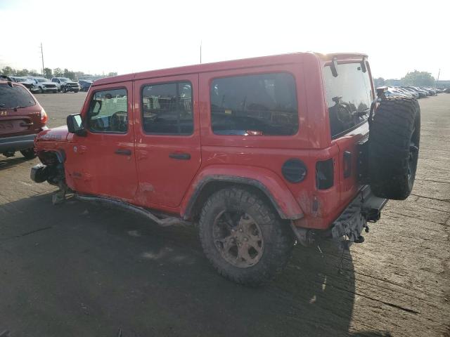 1C4HJXEG5JW326566 - 2018 JEEP WRANGLER U SAHARA RED photo 2