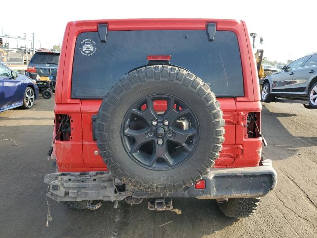 1C4HJXEG5JW326566 - 2018 JEEP WRANGLER U SAHARA RED photo 6