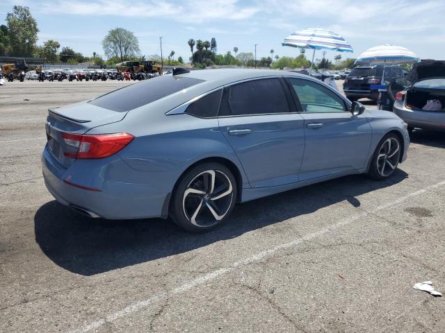 1HGCV1F34MA028035 - 2021 HONDA ACCORD SPORT 灰色 照片 3
