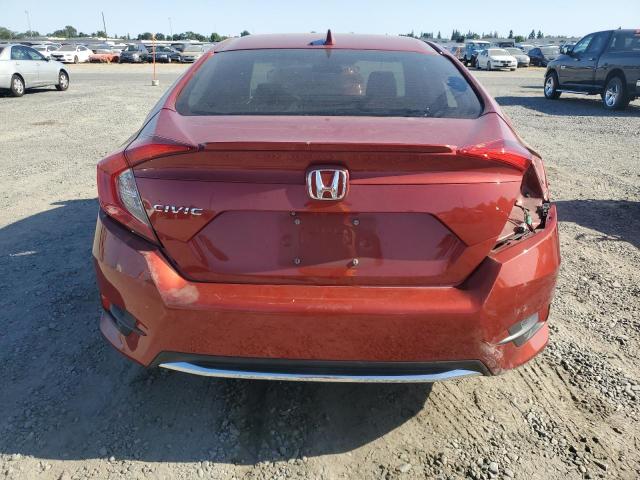 19XFC1F37KE210145 - 2019 HONDA CIVIC EX BURGUNDY photo 6