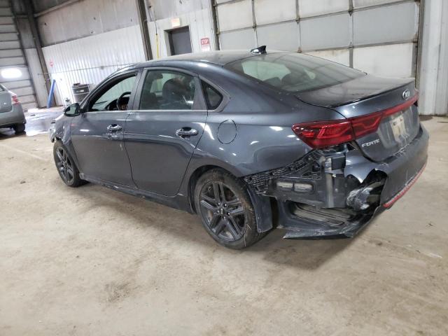 3KPF34AD9LE258488 - 2020 KIA FORTE GT LINE GRAY photo 2