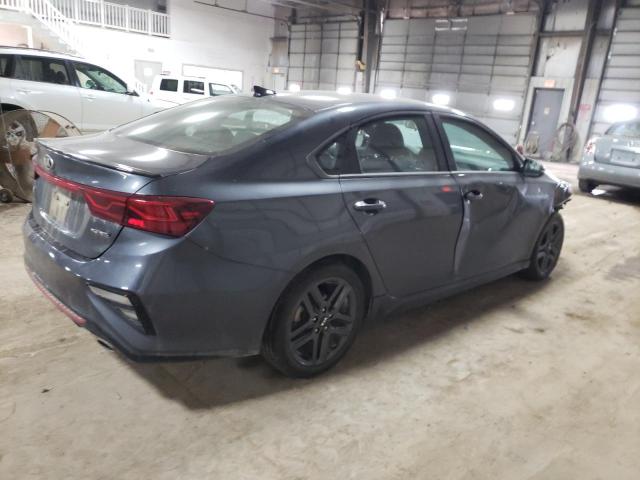 3KPF34AD9LE258488 - 2020 KIA FORTE GT LINE GRAY photo 3