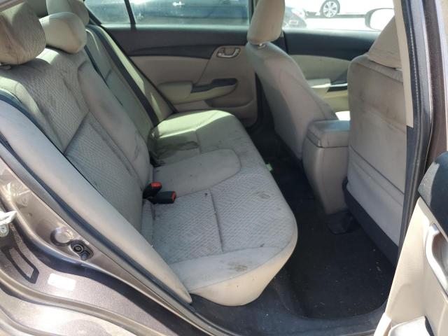 19XFB2F50EE273926 - 2014 HONDA CIVIC LX ყავისფერი ფოტო 10