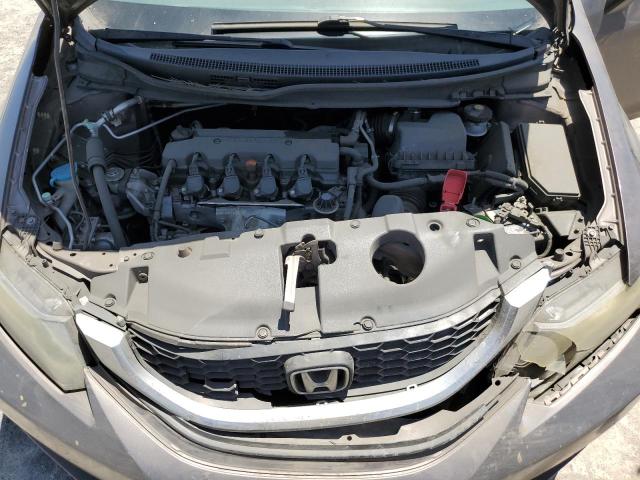 19XFB2F50EE273926 - 2014 HONDA CIVIC LX ყავისფერი ფოტო 11