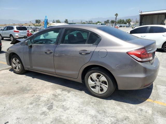19XFB2F50EE273926 - 2014 HONDA CIVIC LX ყავისფერი ფოტო 2