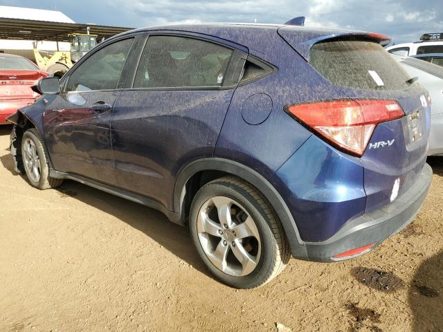 3CZRU5H3XGM716171 - 2016 HONDA HR-V LX BLUE photo 2