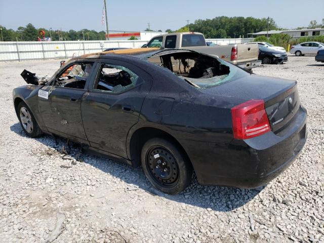 2B3LA43R58H173310 - 2008 DODGE CHARGER BLACK photo 2