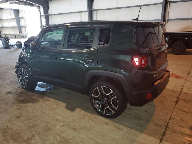 ZACNJDAB1MPM73655 - 2021 JEEP RENEGADE SPORT GREEN photo 2