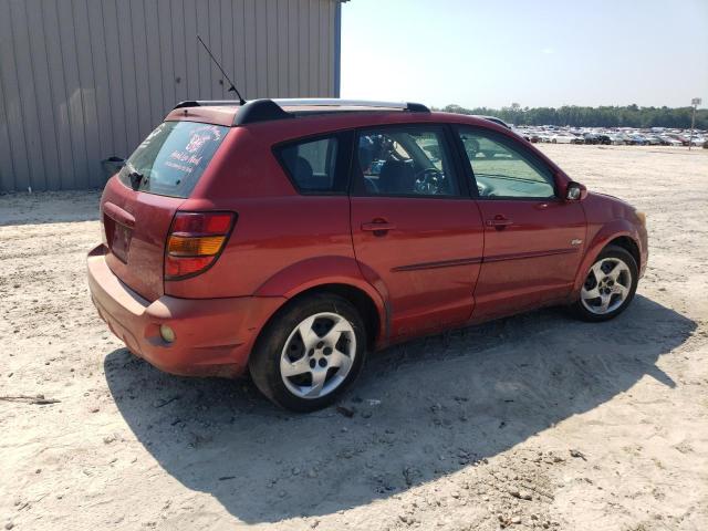 5Y2SL63875Z421494 - 2005 PONTIAC VIBE RED photo 3