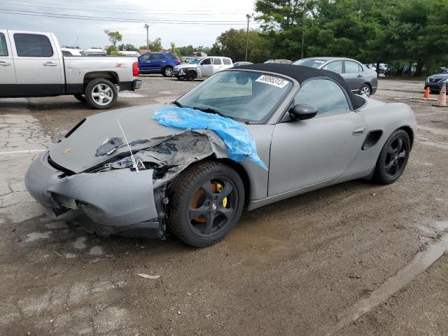 WP0CA29892U624583 - 2002 PORSCHE BOXSTER GRAY photo 1