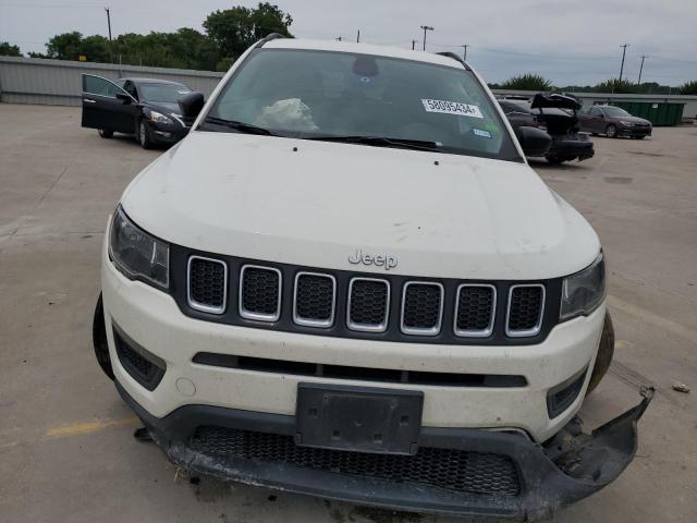 3C4NJCAB2JT105535 - 2018 JEEP COMPASS SPORT WHITE photo 5