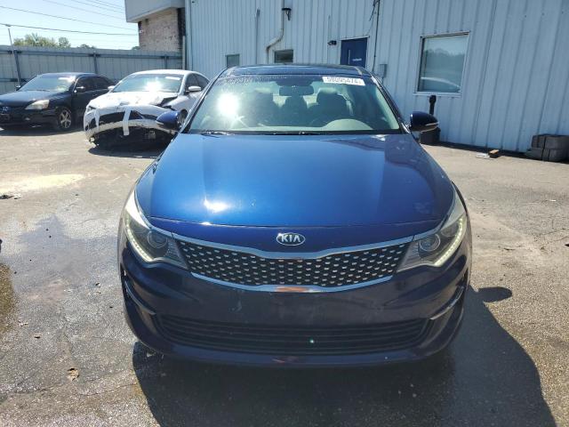 5XXGU4L39GG034110 - 2016 KIA OPTIMA EX BLUE photo 5