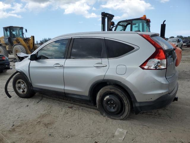 JHLRM3H78CC003653 - 2012 HONDA CR-V EXL SILVER photo 2