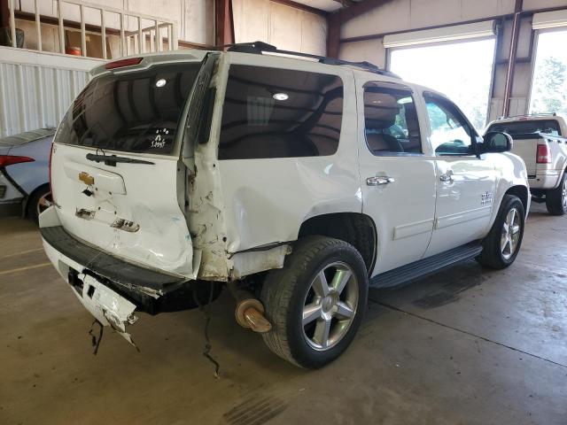 1GNSCAE08DR169433 - 2013 CHEVROLET TAHOE C1500  LS WHITE photo 3