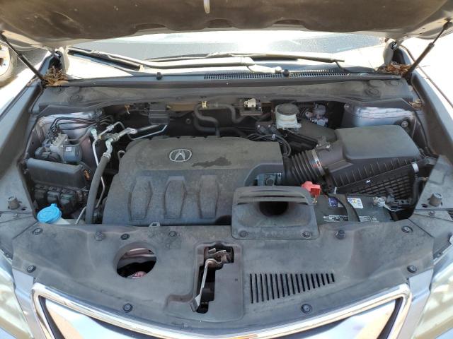 5J8TB3H34GL002688 - 2016 ACURA RDX SILVER photo 11