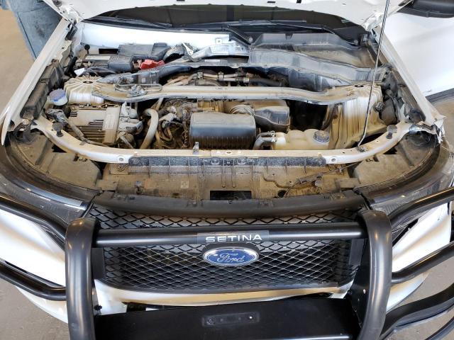 1FM5K8AB5MGB24501 - 2021 FORD EXPLORER POLICE INTERCEPTOR 白色 照片 12