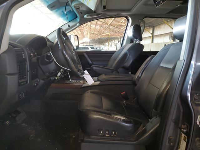 1N6AA07D79N317085 - 2009 NISSAN TITAN XE GRAY photo 7