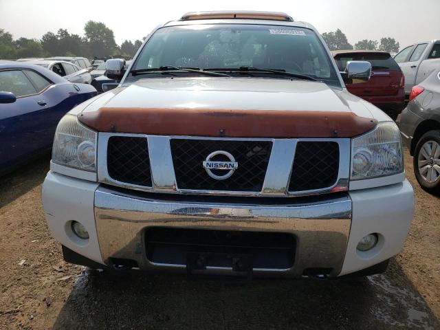 5N1BA08C37N716016 - 2007 NISSAN ARMADA SE WHITE photo 5