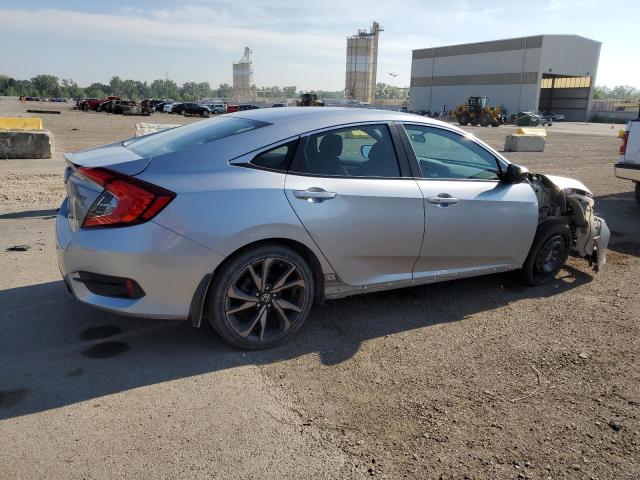 2HGFC2F85LH597822 - 2020 HONDA CIVIC SPORT 银色 照片 3