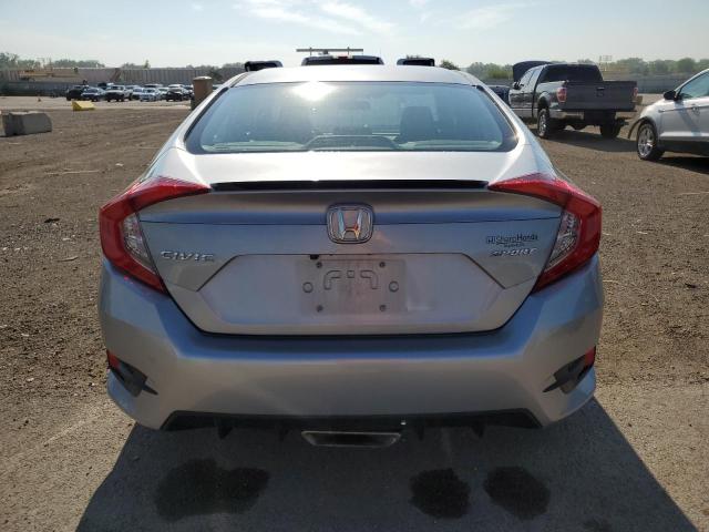 2HGFC2F85LH597822 - 2020 HONDA CIVIC SPORT 银色 照片 6