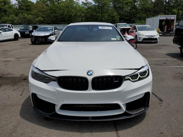 WBS4Z9C07L5N70164 - 2020 BMW M4 WHITE photo 5