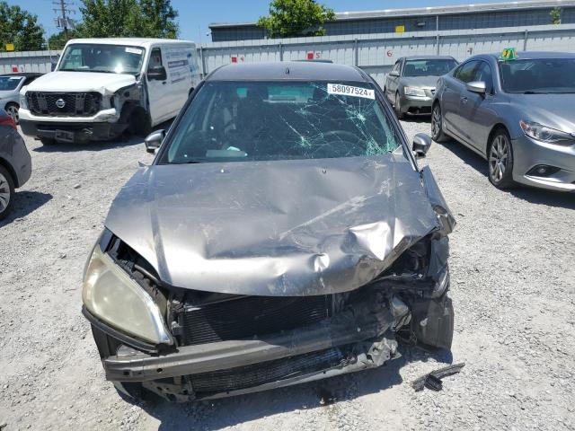 JHMES96674S009206 - 2004 HONDA CIVIC HYBRID GRAY photo 5