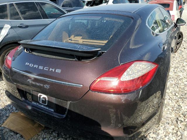 WP0AB2A7XAL063144 - 2010 PORSCHE PANAMERA S BROWN photo 6