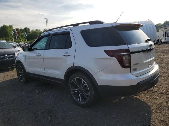 1FM5K8GT3FGA67587 - 2015 FORD EXPLORER SPORT WHITE photo 2