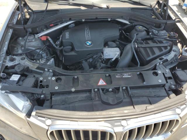 5UXWX9C51E0D43085 - 2014 BMW X3 XDRIVE28I GRAY photo 12