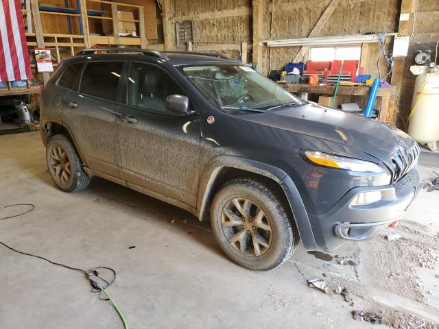 1C4PJMBS3HW655778 - 2017 JEEP CHEROKEE TRAILHAWK GRAY photo 4