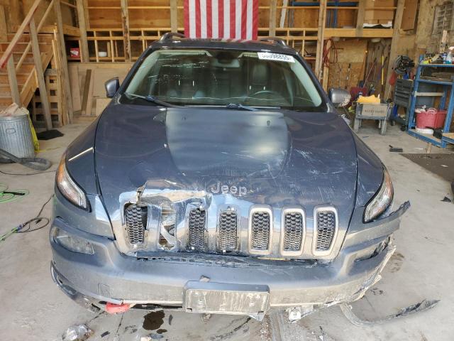 1C4PJMBS3HW655778 - 2017 JEEP CHEROKEE TRAILHAWK GRAY photo 5