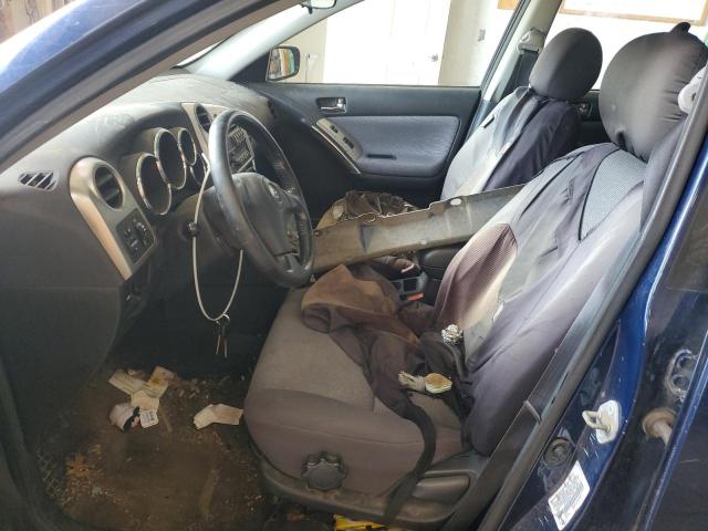 2T1KR32E33C116599 - 2003 TOYOTA COROLLA MA XR BLUE photo 7