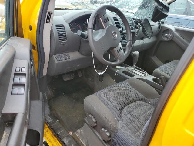 5N1AN08U05C623701 - 2005 NISSAN XTERRA OFF ROAD YELLOW photo 8