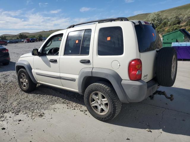 1J4GL48K54W327610 - 2004 JEEP LIBERTY SPORT WHITE photo 2