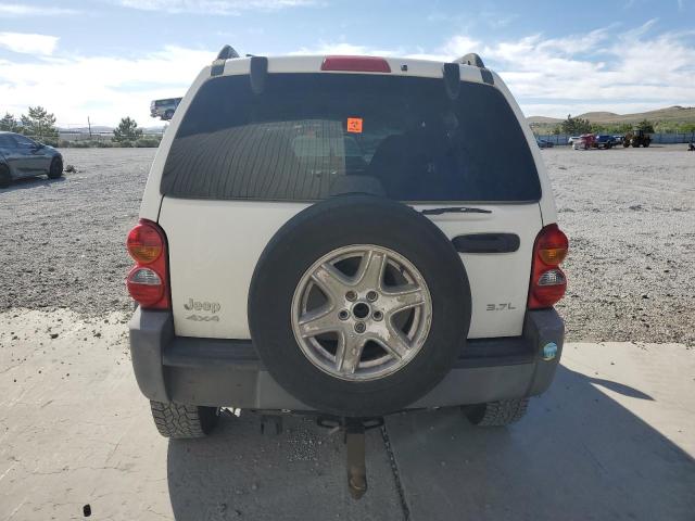 1J4GL48K54W327610 - 2004 JEEP LIBERTY SPORT WHITE photo 6