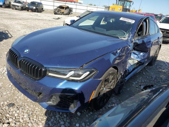 WBA13BJ08PWY17405 - 2023 BMW 530 XI BLUE photo 1