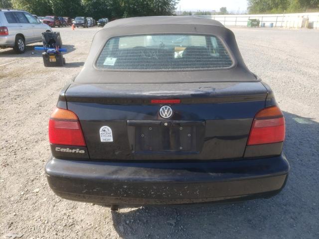 3VWAB81E3WM802746 - 1998 VOLKSWAGEN CABRIO BLACK photo 6